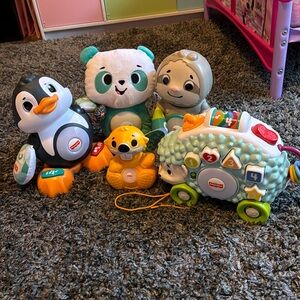 Fisher Price Linkimals lot.